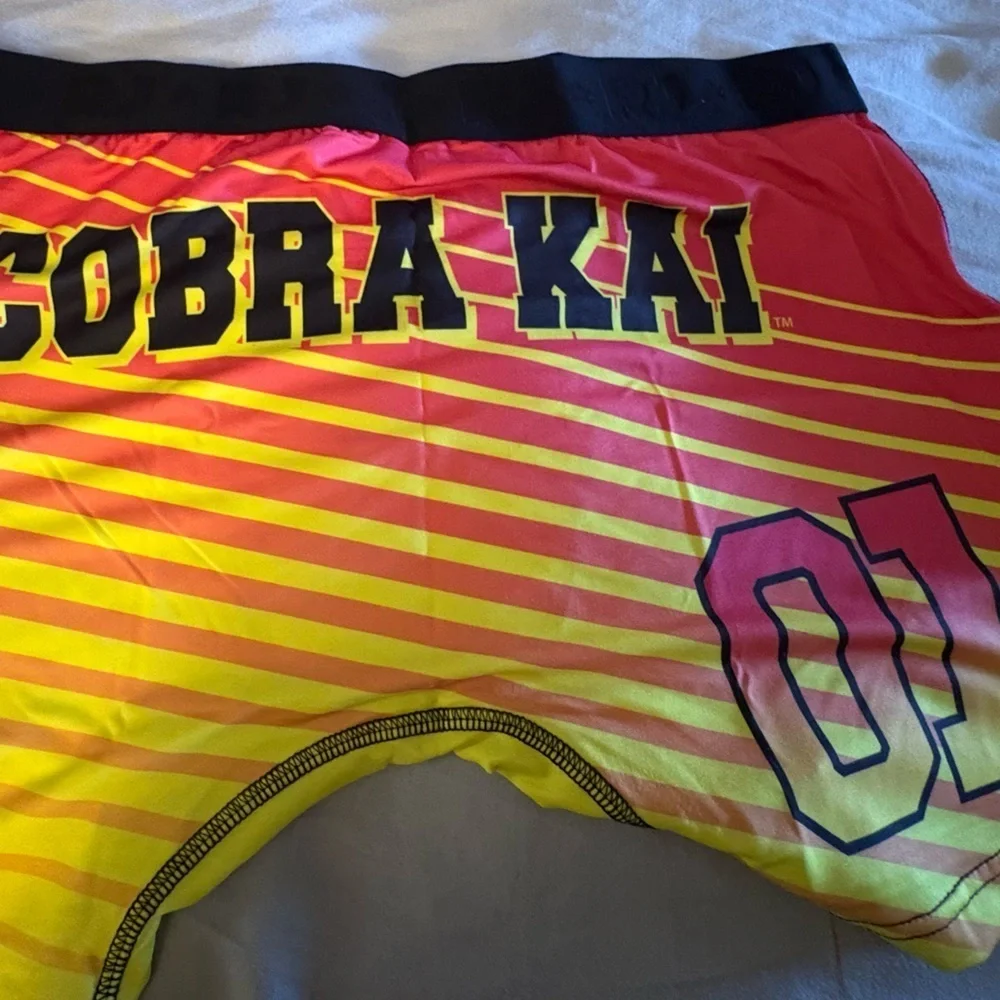 Classic comfortable  Cobra Kai Boxer Briefs Breathable Cotton